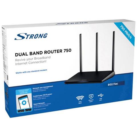 Router Wireless 750 Dual-Band 5 Porte Gigabit Ethernet LAN - Foto 5
