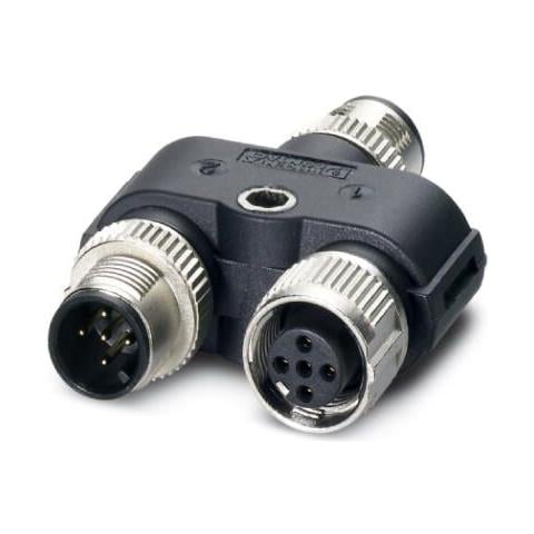 1438079 adattatore per inversione del genere dei cavi Nero - Foto 1