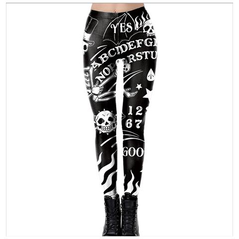 INLAW - Donne 3d Pantaloni Stampati Testa Satana Devil Leggins Allenamento  Fitness Allenamento Pantaloni Elastici Legins | Leggings - ePRICE