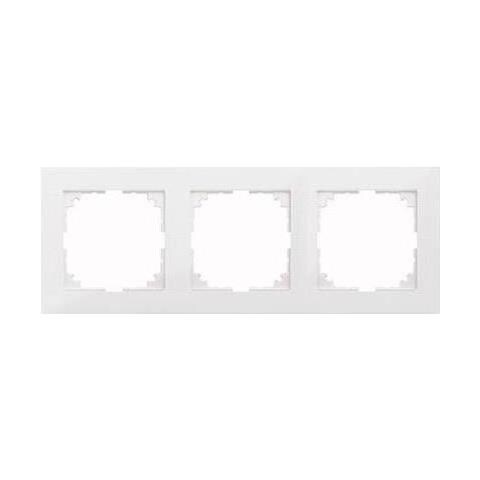 Meg4030-3625 Bianco Placca Copripresa E Copri Interruttori - Foto 1