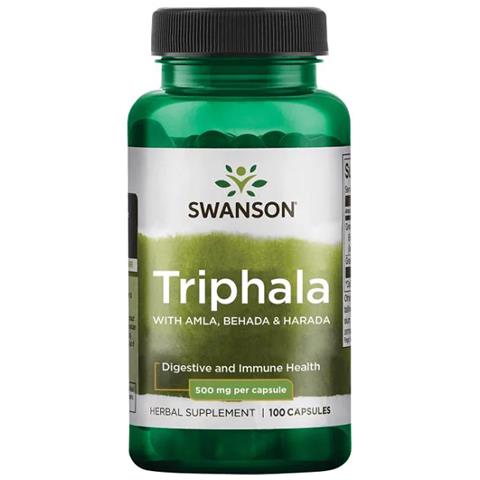 Triphala Con Amla, Behada E Harada 500 Mg 100 Capsule - Foto 1