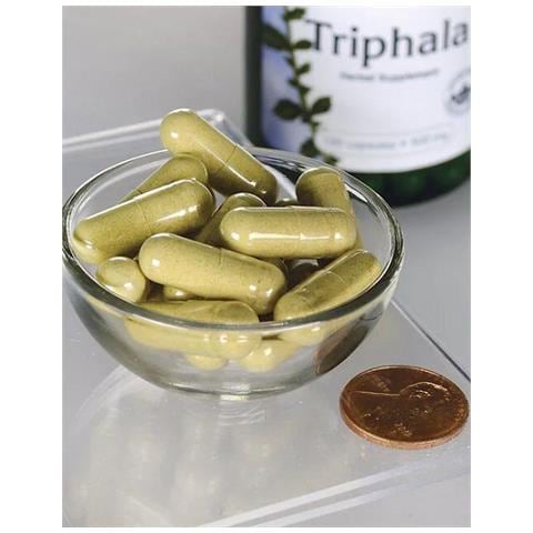 Triphala Con Amla, Behada E Harada 500 Mg 100 Capsule - Foto 2