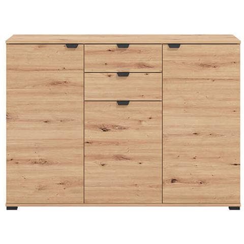 One - Credenza Moderna Con 3 Ante E 2 Cassetti - Foto 2