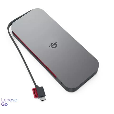 GO Polimeri di litio (LiPo) 10000 mAh Carica wireless Grigio - Foto 1