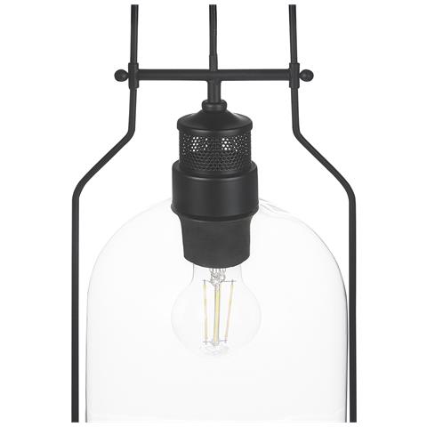 Lampadario Bashilo Metallo Nero - Foto 2