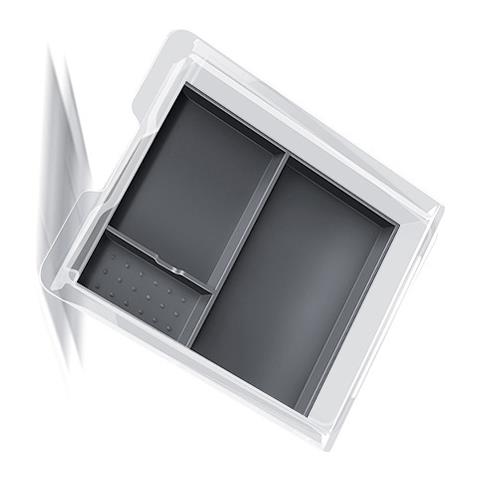Organizzatore Per Console Centrale Per Tesla Model 3/y - Cuscinetto In Silicone Semi-avvolto E Scatola Trasparente - Grigio Grey Modello 2 - Foto 2