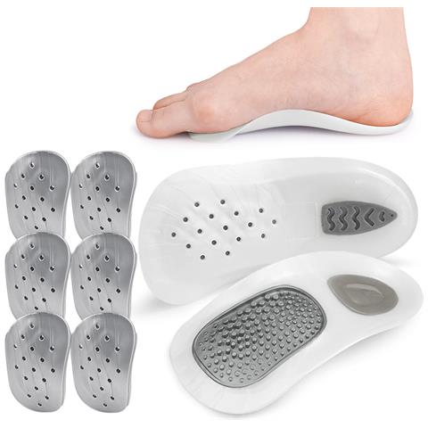 Solette Per Scarpe Con Supporto Dell'arco Plantare Rimovibile L - Foto 2