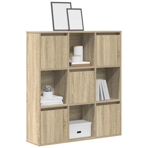 Libreria Rovere Sonoma 89x24x101,5 Cm In Legno Multistrato - Foto 1