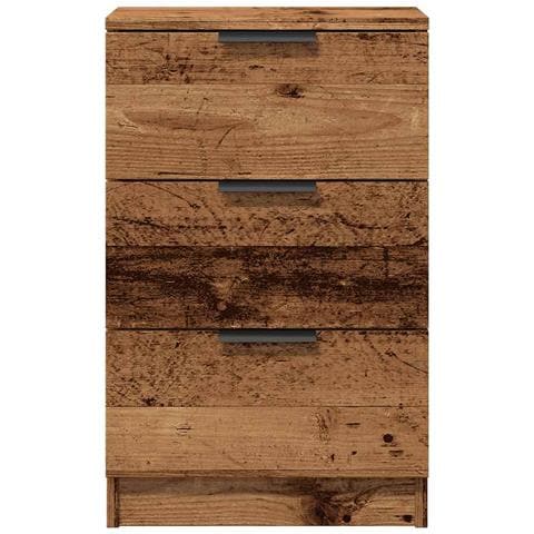 Comodini Legno Antico 2 Pz 40x36x65 Cm In Legno Multistrato - Foto 10