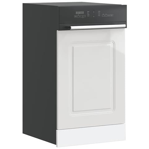 Pannello Lavastoviglie Kalmar Bianco Lucido 45x1,5x67 Cm - Foto 1