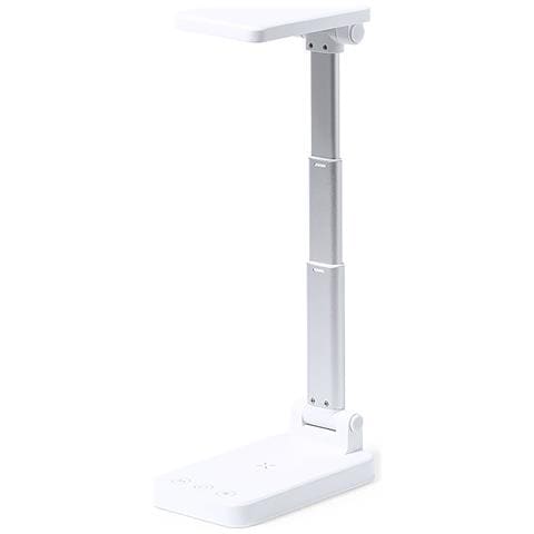 Lampada Caricabatterie Multifunzione Wireless 10w. Batteria Portatile Da 3000 Mah. 7x26x12 Centimetri. Colore Bianco - Foto 2
