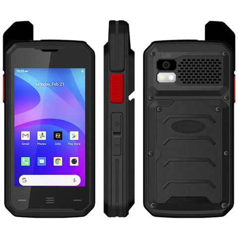Smartphone Rugged F101 4g, Android 10, 2gb Ram + 16gb. Schermo 4 ''. 13mpx + 5mpx. Gps. Funzione Poc Walkie-talkie. Antenna Amplificatrice. Altoparlante Classe K. - Foto 2