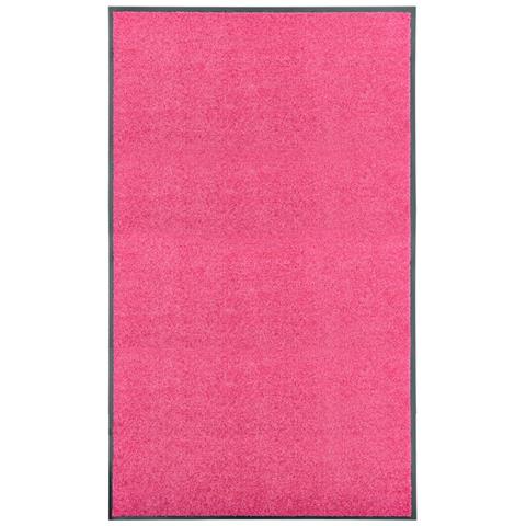 Lusso Casadino -  Zerbino Lavabile Rosa 90x150 Cm - Foto 2