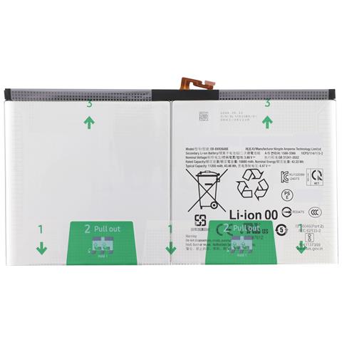 Batteria Interna Per Galaxy Tab S10 Ultra 11200mah Modello Eb-bx926abe - Foto 1
