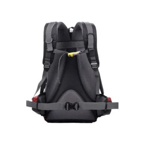 Zaino da Trekking Impermeabile Multiuso 40 Litri 50x32x15 cm Rosso - Foto 3