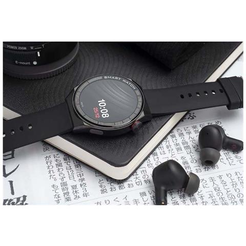 Orologio Connesso Fit K2 Con Schermo Amoled Da 1,43” Per Il Monitoraggio Della Salute E Dello Sport, Nero - Foto 2