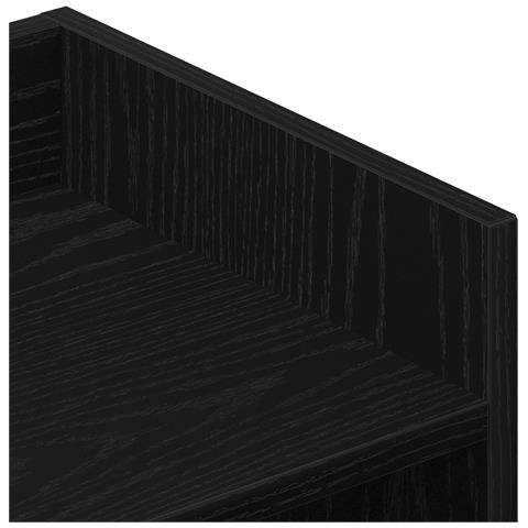 Mobile TV  Nero Rovere 105x30x70 cm in Legno Ingegnerizzato - Foto 9