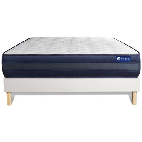 Kit Rete E Materasso Matrimoniale Actiflex Tech 140x200cm - Spessore : 24cm - Molle Insacchettate E Memory Foam- Molto Rigido - Foto 7