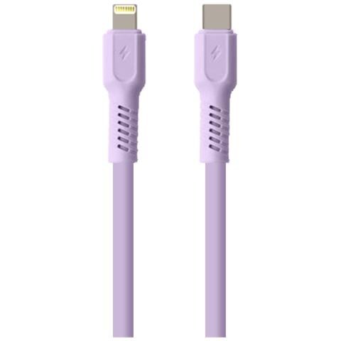 Cavo Di Ricarica E Sincronizzazione Usb-c A Lightning Da 2,4 A, 27 W, 1,8 M, Viola - Foto 2