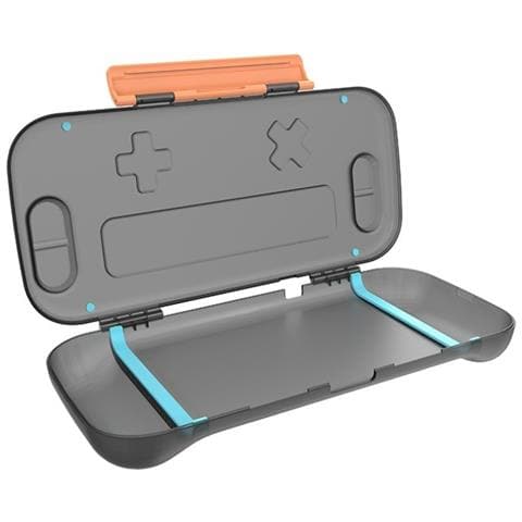 Custodia Protettiva A Croce Per Nintendo Switch 2 - Guscio In Cristallo Nero, Antiurto E Antigraffio - Foto 2