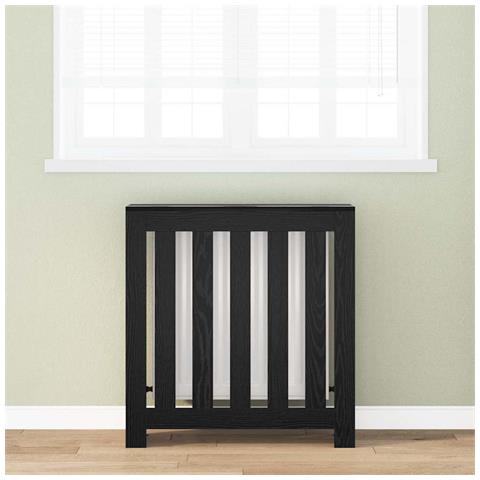 Copertura per radiatori Rovere Nero 78 x 20 x 82 cm - Foto 2