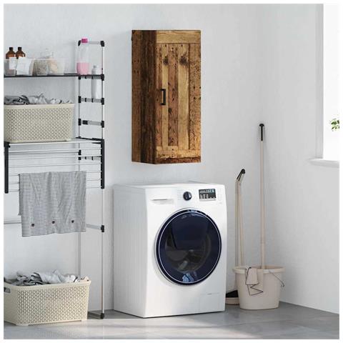 Pensile Legno vecchio 34,5 x 34 x 90 cm Legno multistrato - Foto 2