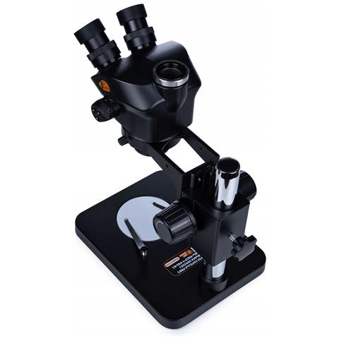 Mikroscopio Trinoculare Capella Pro Mscp-t-ps1-b - Zoom 7-45x | Oculare Wf10x22mm | Sistema Ottico Greenough | Illuminazione Led 56x - Foto 8