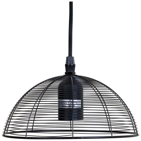 Plafoniera In Metallo Nero 20x20x95h - Foto 5