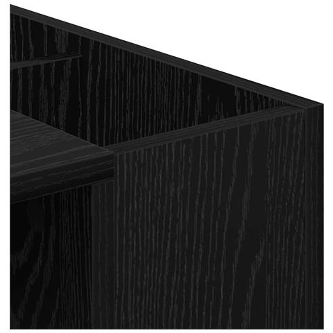 Scrivania Rovere Nero 109 x 50 x 78 cm Legno multistrato - Foto 9