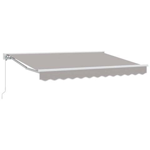 Tenda retrattile manuale Grigio chiaro 3 x 2,5 m - Foto 1