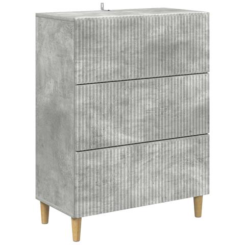 Mobile con Cassetti Grigio Cemento 66 x 34,5 x 90 cm - Foto 1