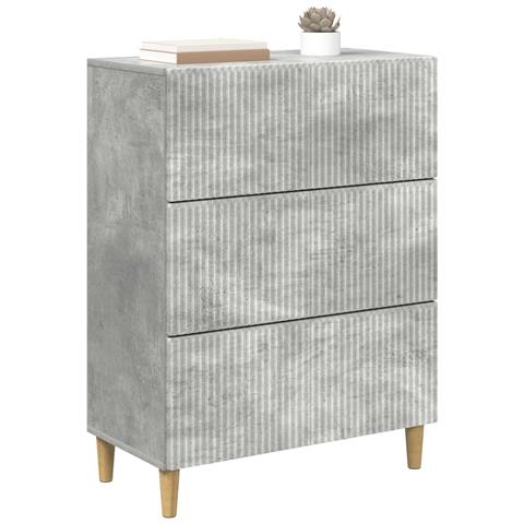 Mobile con Cassetti Grigio Cemento 66 x 34,5 x 90 cm - Foto 2