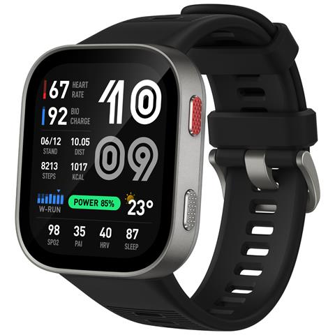 Bip Max 5,26 cm (2.07") AMOLED Digitale 432 x 514 Pixel Touch screen Argento Wi-Fi GPS (satellitare) - Foto 2