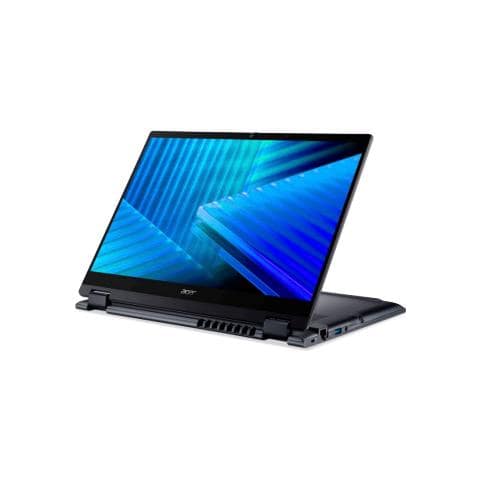 TravelMate TMP414RN-55-TCO-73DM Intel Core Ultra 7 255U Ibrido (2 in 1) 35,6 cm (14") Touch screen WUXGA 32 GB DDR5-SDRAM 1 TB SSD Wi-Fi 7 (802.11be) Windows 11 Pro Tedesco Blu - Foto 1