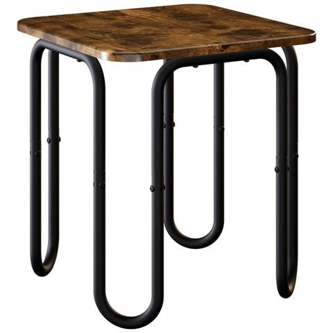 Tavolino da salotto Rovere Fumo 40 x 40 x 45 cm - Foto 1