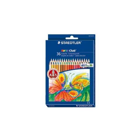 astuccio 36 matite colorate 144 aquarell noris club - Foto 1