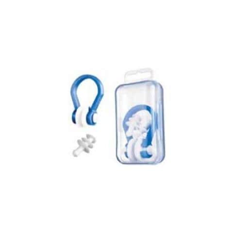 Salvas Tappi Orecchie + Stringinaso Accessori Mare / Piscina - Colori Assortiti Giallo Blu Sped Casuale - Foto 1