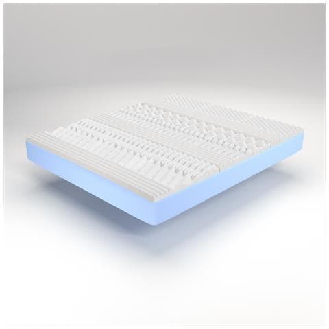 Materasso Matrimoniale 160x190, alto 22 cm - Memory Foam, Rivestimento Silver, Ergonomico | Sommo - Foto 2