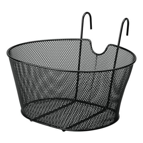 Cestino Rete Anter. ovale Nero - Foto 1