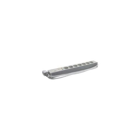 Bachmann Multipresa Pvc 19"" 1,5u Ãƒå“ss, 7 Vie, Grigia 2,0 M, Senza Interruttore - Foto 2