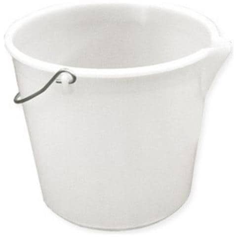 Secchio Bianco 14 L Senza Coperchio + Tulle - Foto 1