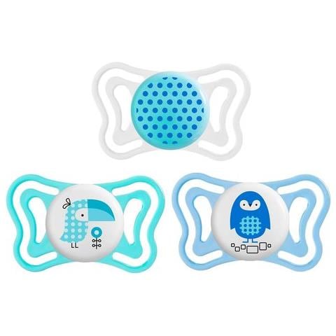 Succhietto Silicone 2 Pezzi 02 06 Mesi Bimbo Azzurro 71031.210 Assortito - Foto 1