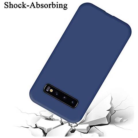 Custodia Compatibile Con Samsung Galaxy S10 In Liquid Blu - Coperchio Protettivo In Silicone Tpu Flessibile - Foto 2