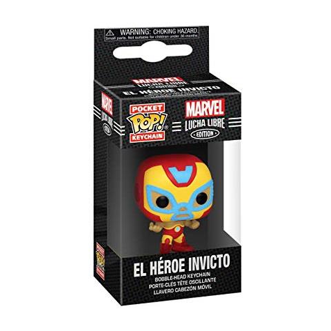 POP Portachiavi Marvel Iron Man Luchadores-Giocatollo Multicolore 53893 - Foto 2