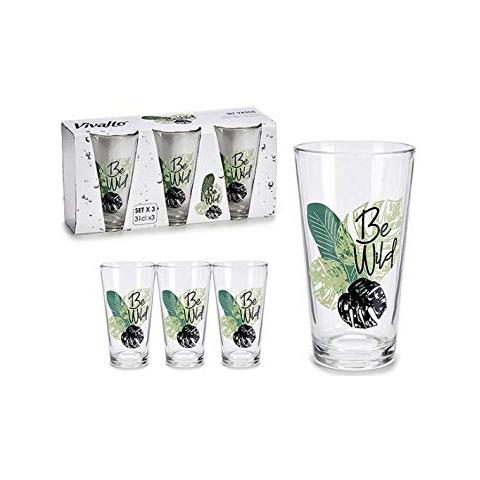 Set Di Bicchieri Vivalto Vetro (3 Pezzi) 31 Cl - Foto 1