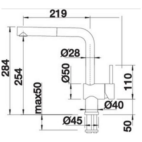 Miscelatore Monocomando Lavello Antracite - 516688 - Foto 2