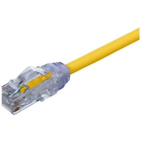 Patch U/utp Cat.6a Lshf Giallo 5m - Foto 1