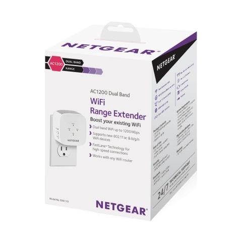 EX6110 Network transmitter & receiver Bianco - Foto 7