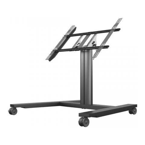 M Public Display Stand 80 HD Wheelbase 139,7 cm (55") Libera installazione Nero - Foto 2