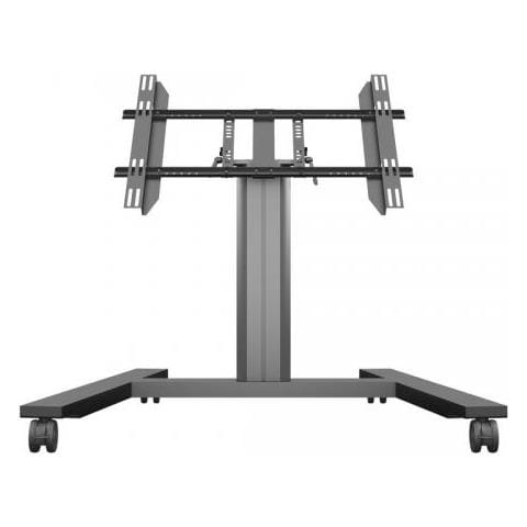 M Public Display Stand 80 HD Wheelbase 139,7 cm (55") Libera installazione Nero - Foto 3